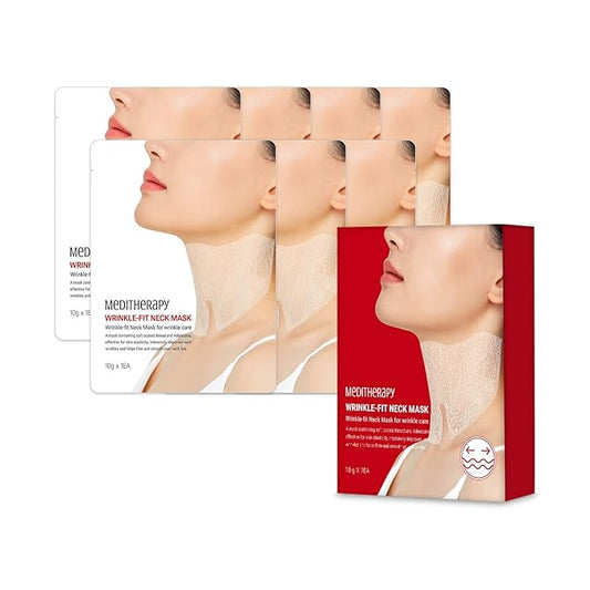 Mascarilla antiarrugas para el cuello