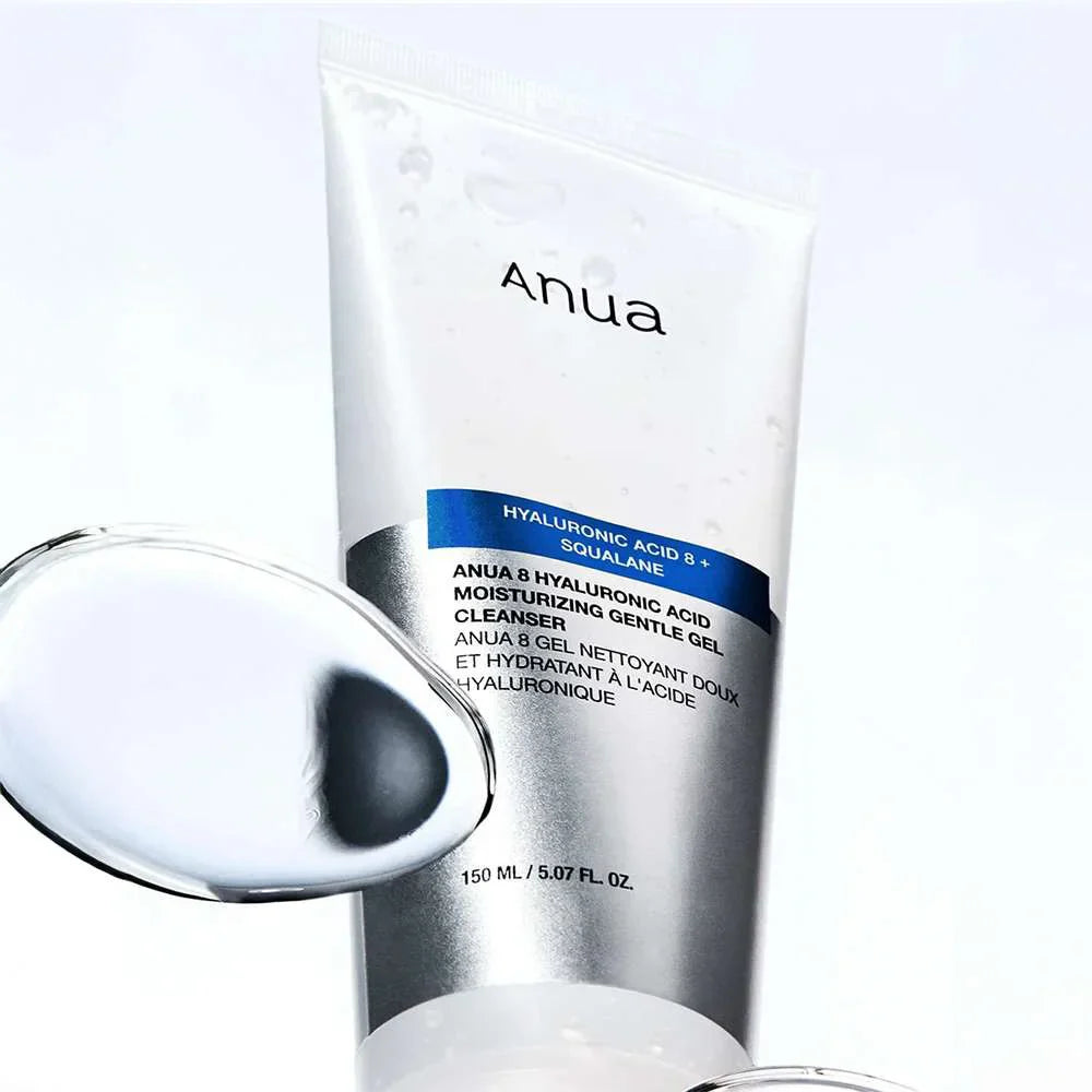 Anua - Limpiador 8 Hyaluronic Acid Hydrating Gentle Foaming Cleanser