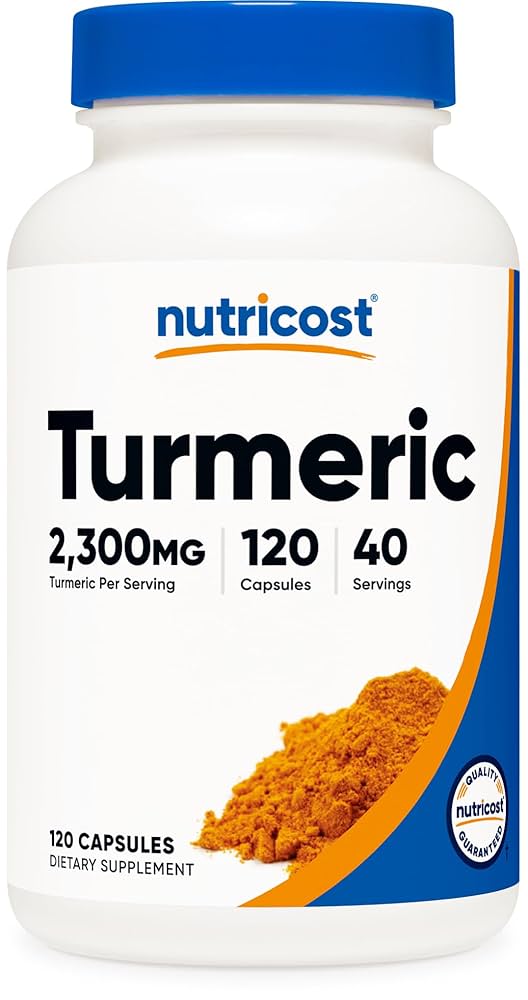Nutricost- cúrcuma 120 cápsulas