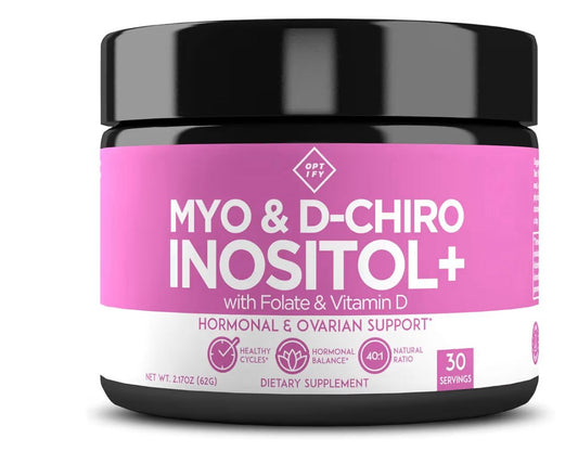Optify Myo-Inositol And D-Chiro Inositol Powder - 62 g