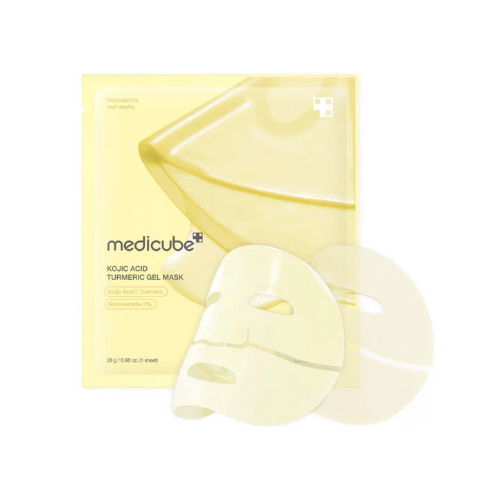 Medicube - Kojic Acid Turmeric Brightening Gel Mask - Mascarilla Facial Iluminadora