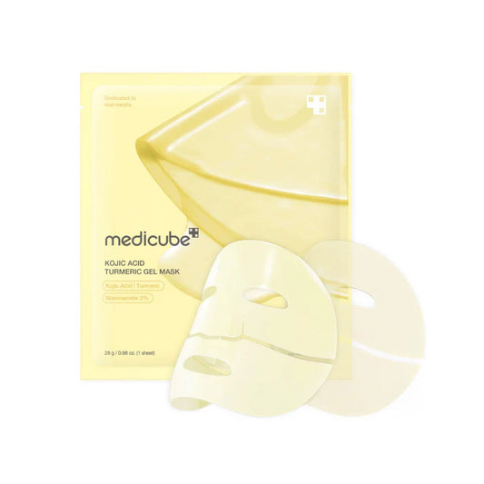 Medicube -  Kojic Acid Turmeric Brightening Gel Mask - Mascarilla Facial Iluminadora