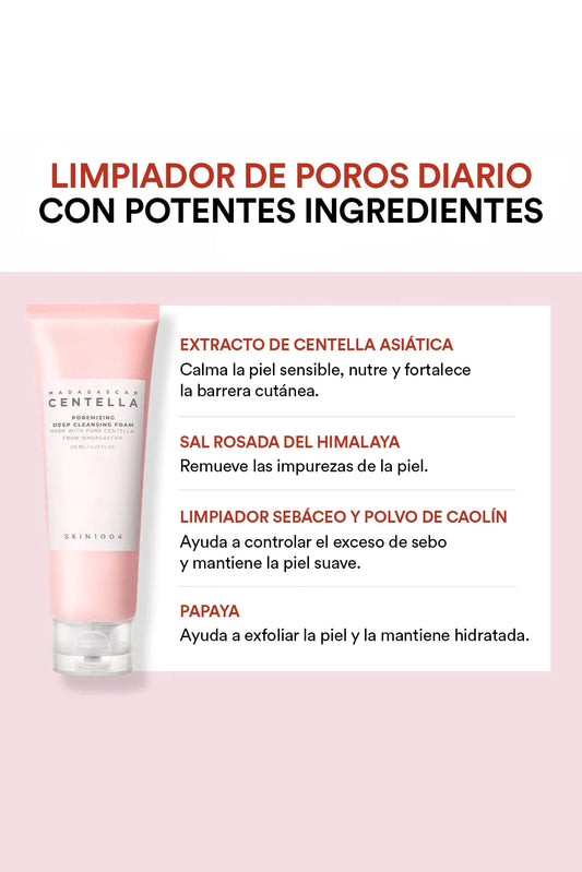 SKIN1004 - Madagascar Centella Poremizing Deep Cleansing Foam 125ml