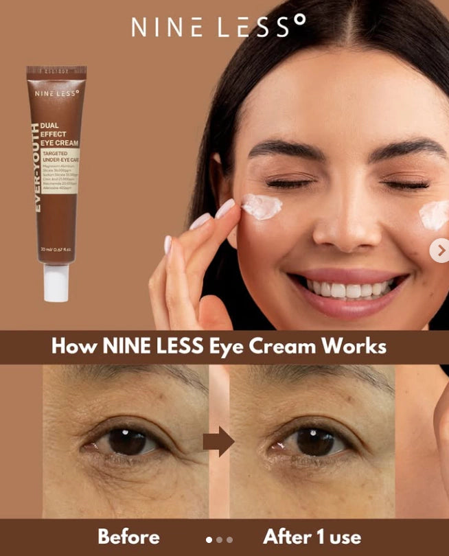 Nine Less - Contorno de Ojos Dual Effect eye cream