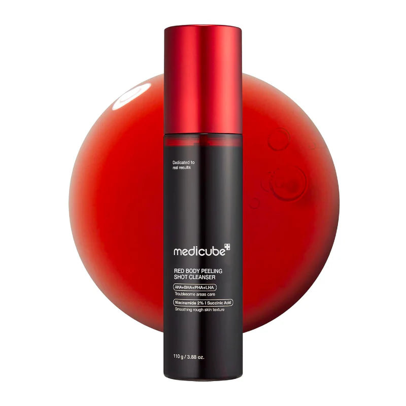 Medicube - Red body peeling shot cleanser