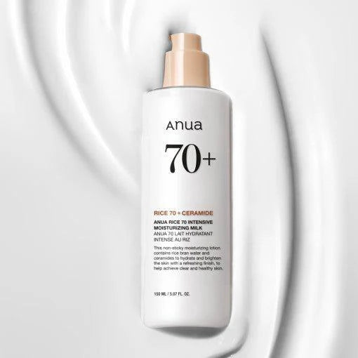 ANUA - RICE 70 INTENSIVE MOISTURIZING MILK 150ml